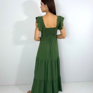 Vestido Tita - Verde Militar - Image 5