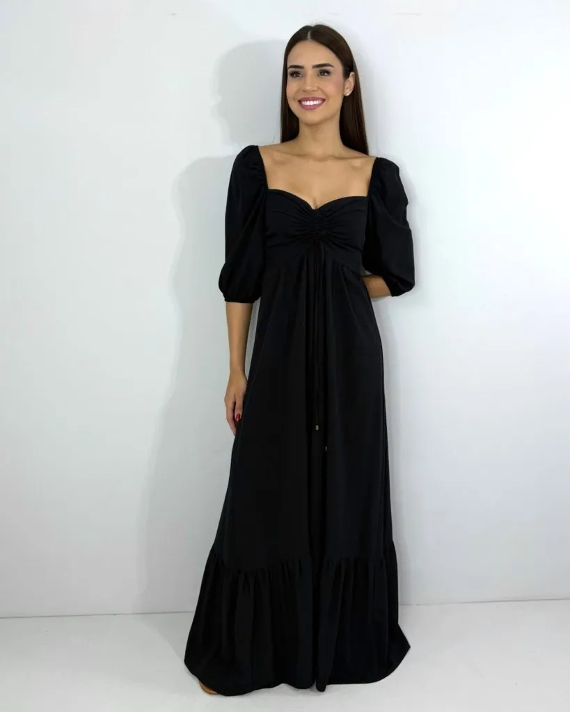 Vestido Tauane - Preto