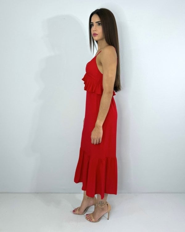 Vestido Maggie - Vermelho