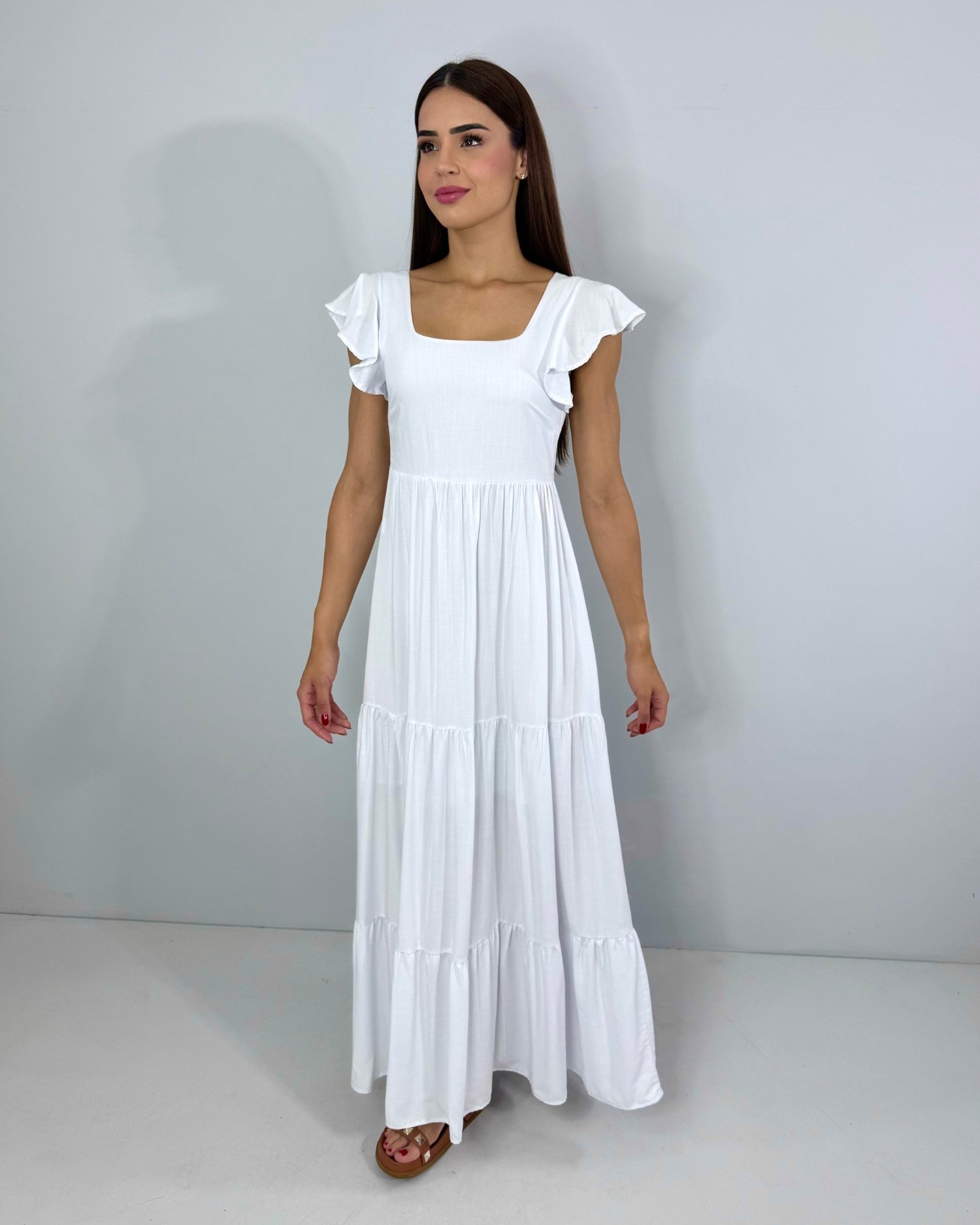 Vestido Tita - Branco - Image 1
