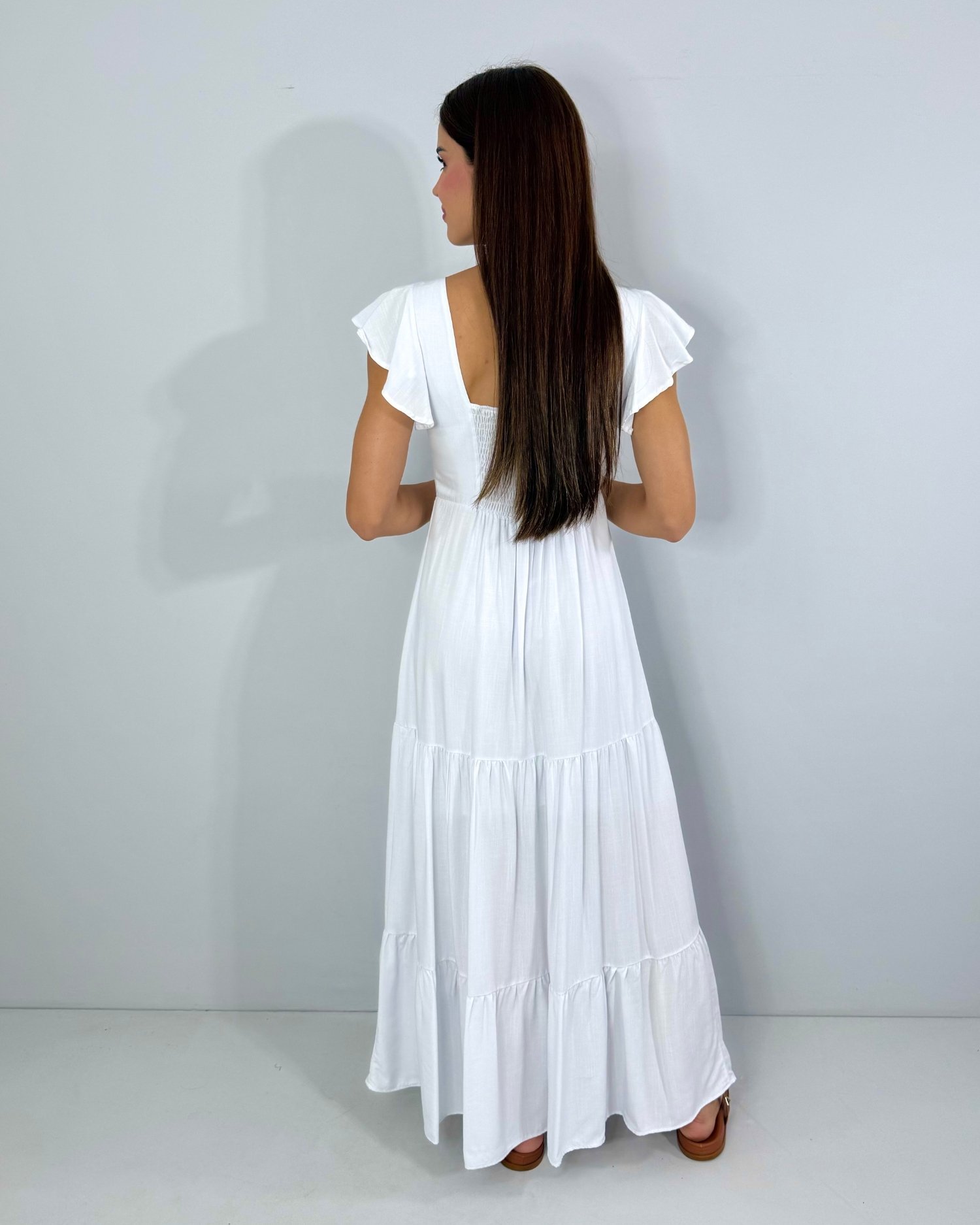Vestido Tita - Branco - Image 3