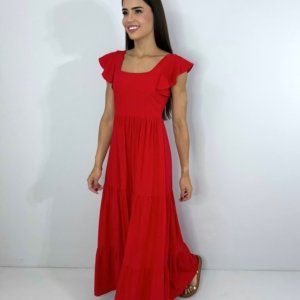 Vestido Tita - Vermelho - Image 2