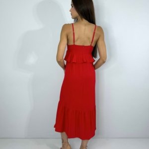 Vestido Maggie - Vermelho - Image 3