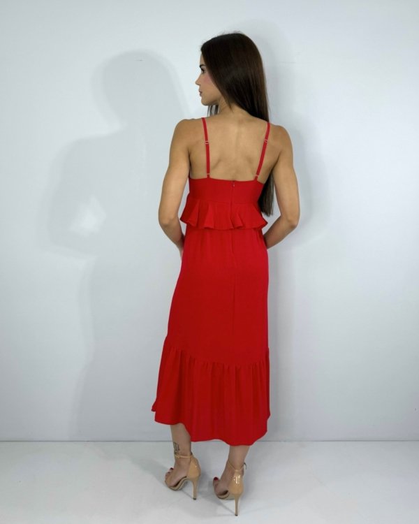 Vestido Maggie - Vermelho