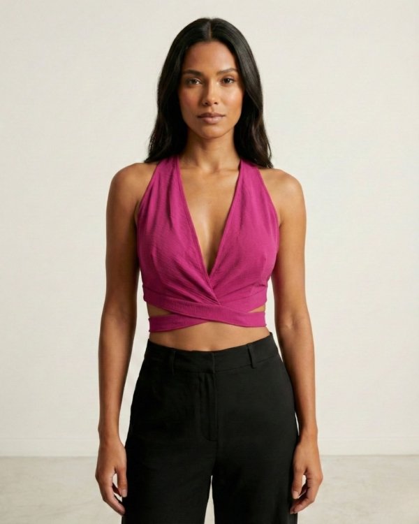 Cropped Jane - Fúcsia