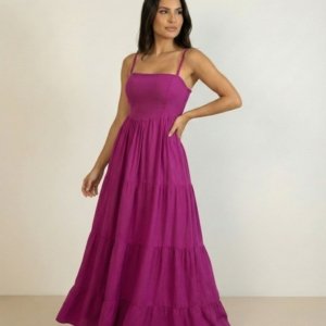 Vestido Miriam - Fúcsia - Image 1
