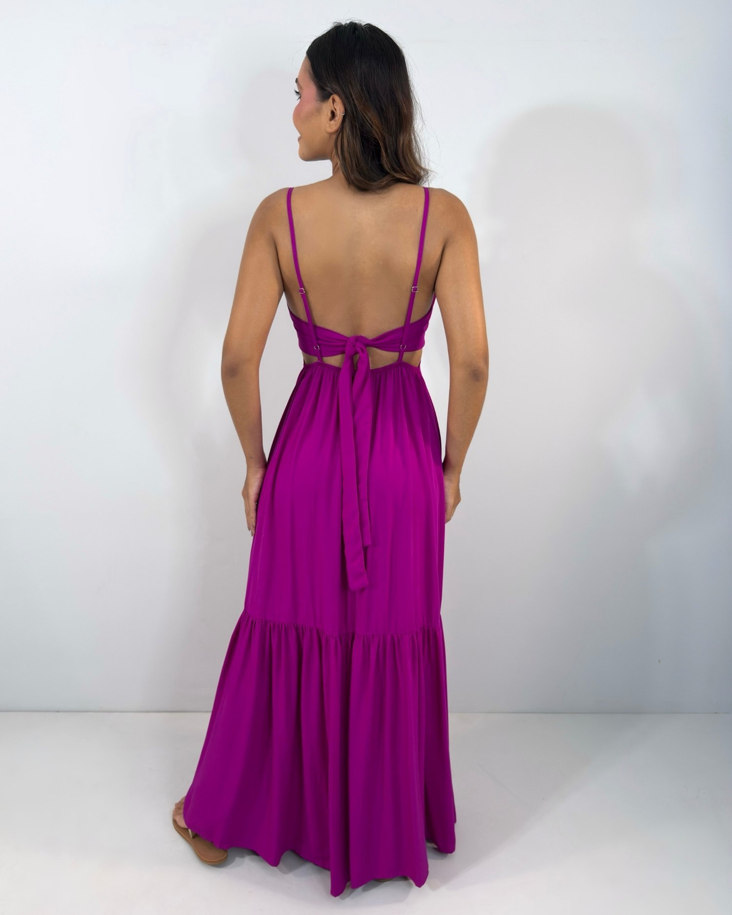 Vestido Poliana - Fúcsia - Image 3