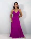Vestido Poliana – Fúcsia