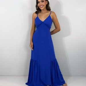 Vestido Poliana - Azul Royal - Image 1