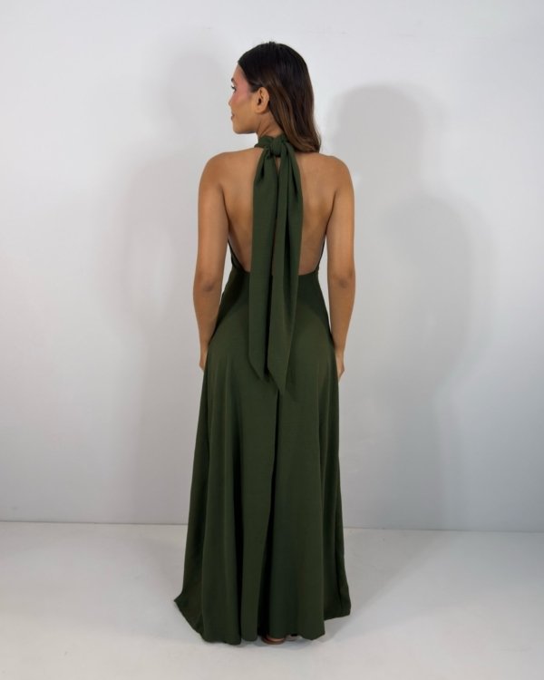 Vestido Multiformas Zoe - Verde Militar