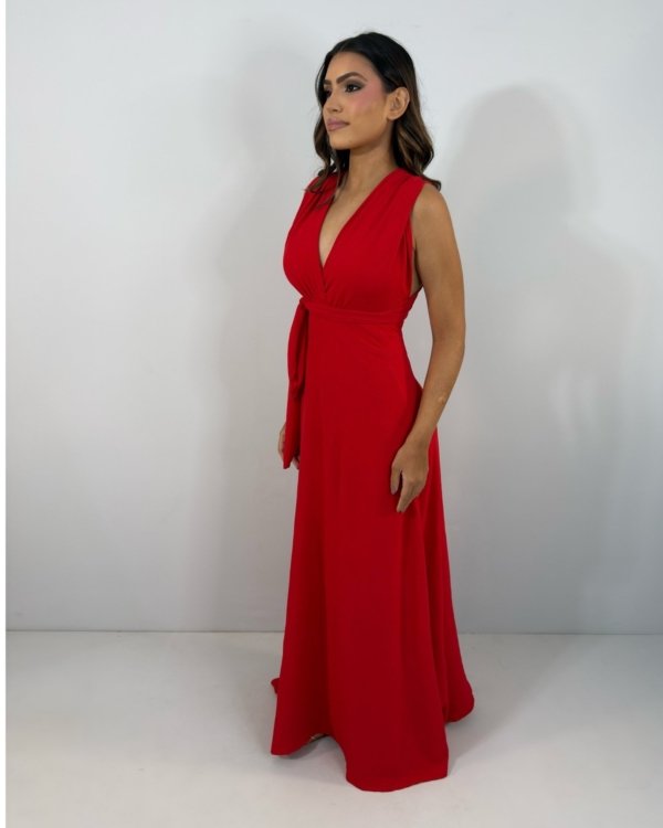 Vestido Multiformas Zoe - Vermelho