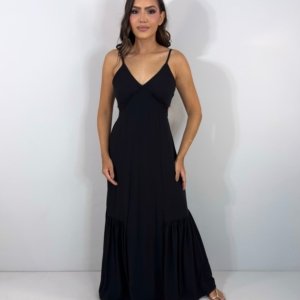 Vestido Poliana - Preto - Image 1