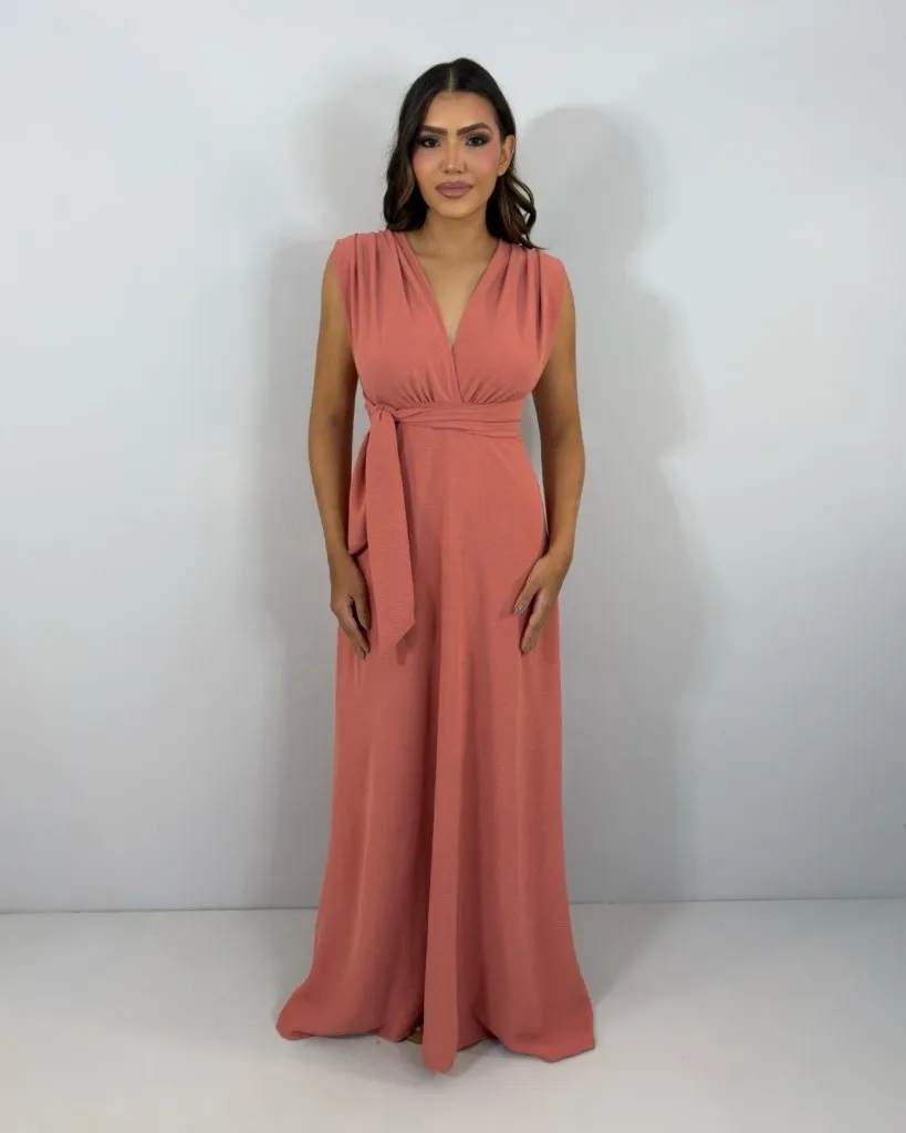 Vestido Multiformas Zoe - Rosê