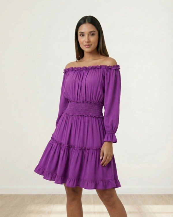 Vestido Jordana - Violeta