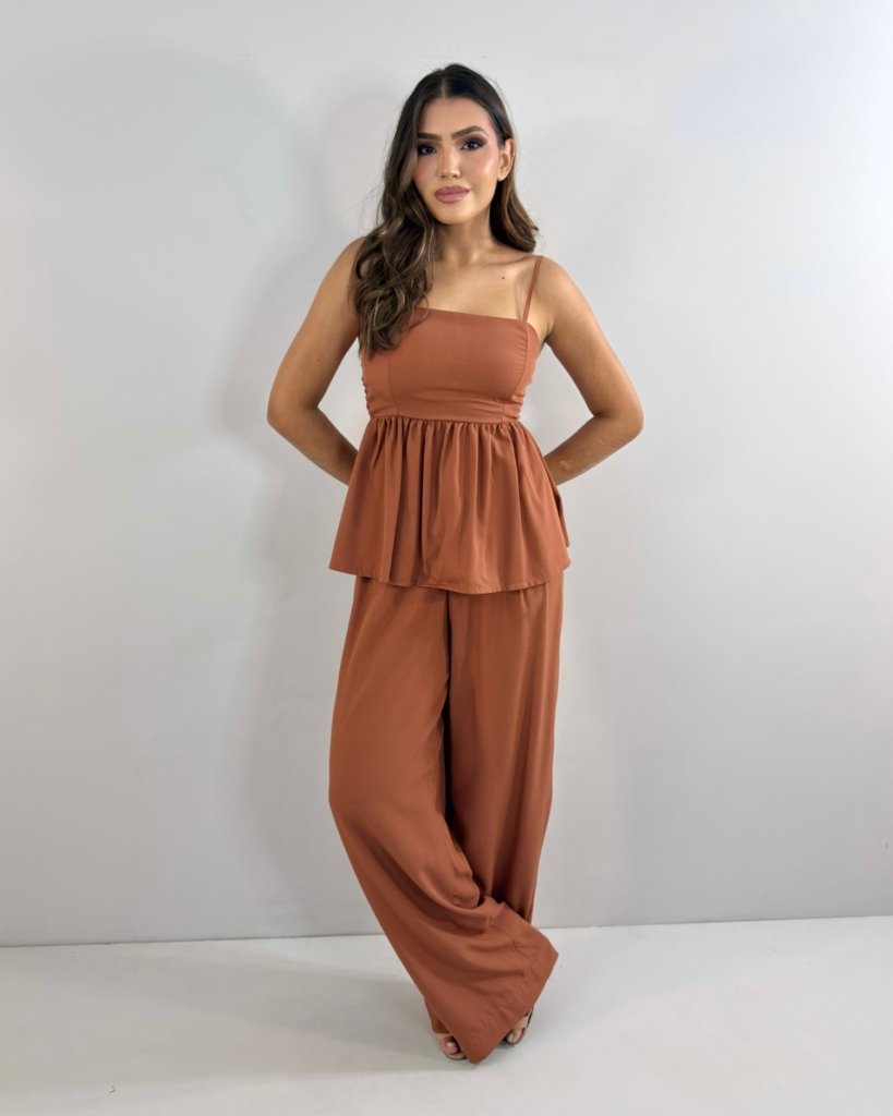 Conjunto Zendaya - Caramelo