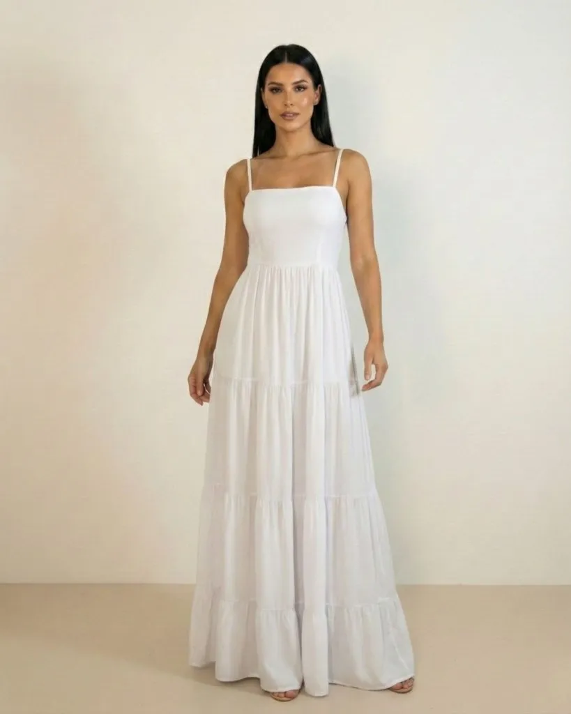 Vestido Miriam - Branco