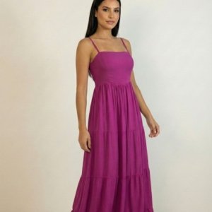 Vestido Miriam - Fúcsia - Image 2