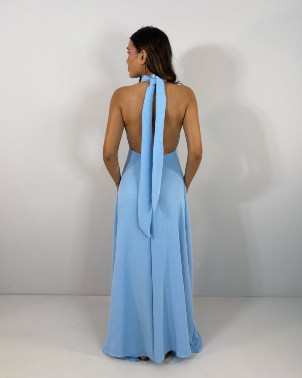 Vestido Multiformas Zoe - Azul Serenity