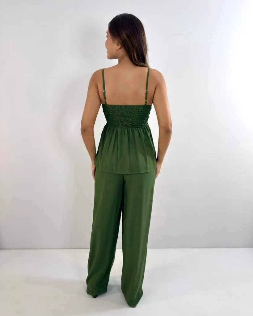 Conjunto Zendaya - Verde Militar