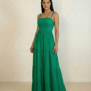 Vestido Miriam - Verde Bandeira - Image 1