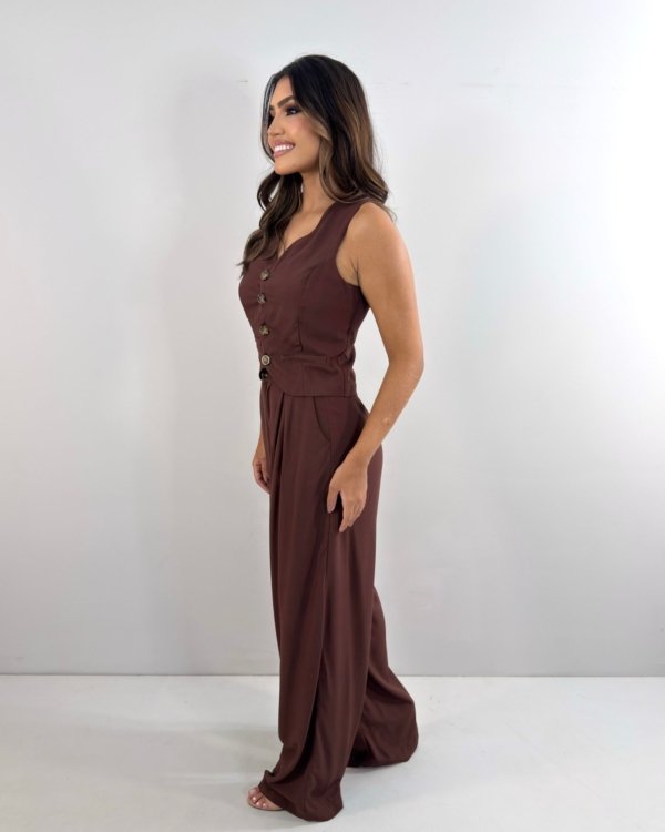 Conjunto Maelle - Marrom