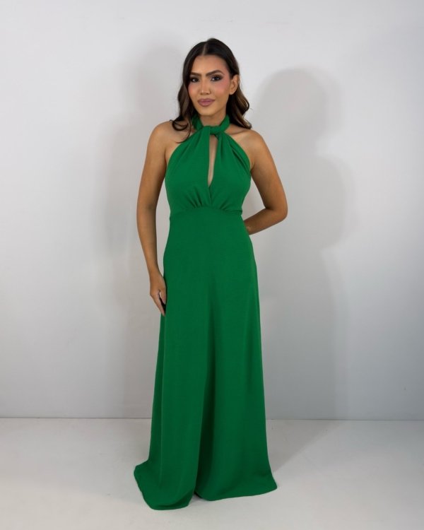 Vestido Multiformas Zoe - Verde Bandeira