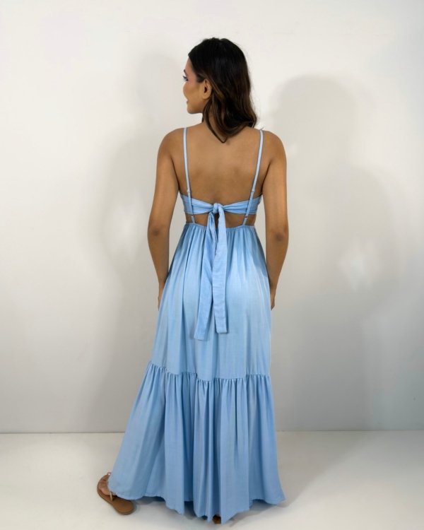 Vestido Poliana - Azul Serenity