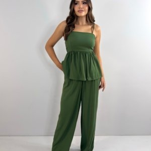 Conjunto Zendaya - Verde Militar - Image 3