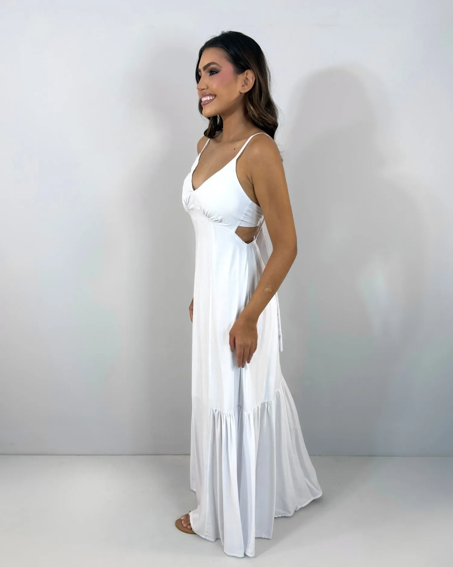 Vestido Poliana - Branco