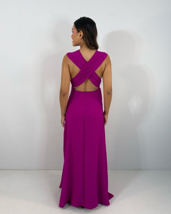 Vestido Multiformas Zoe - Fúcsia