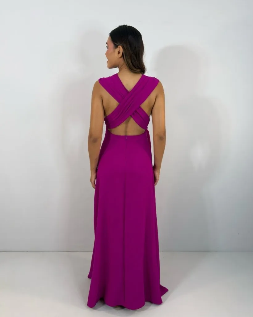 Vestido Multiformas Zoe - Fúcsia