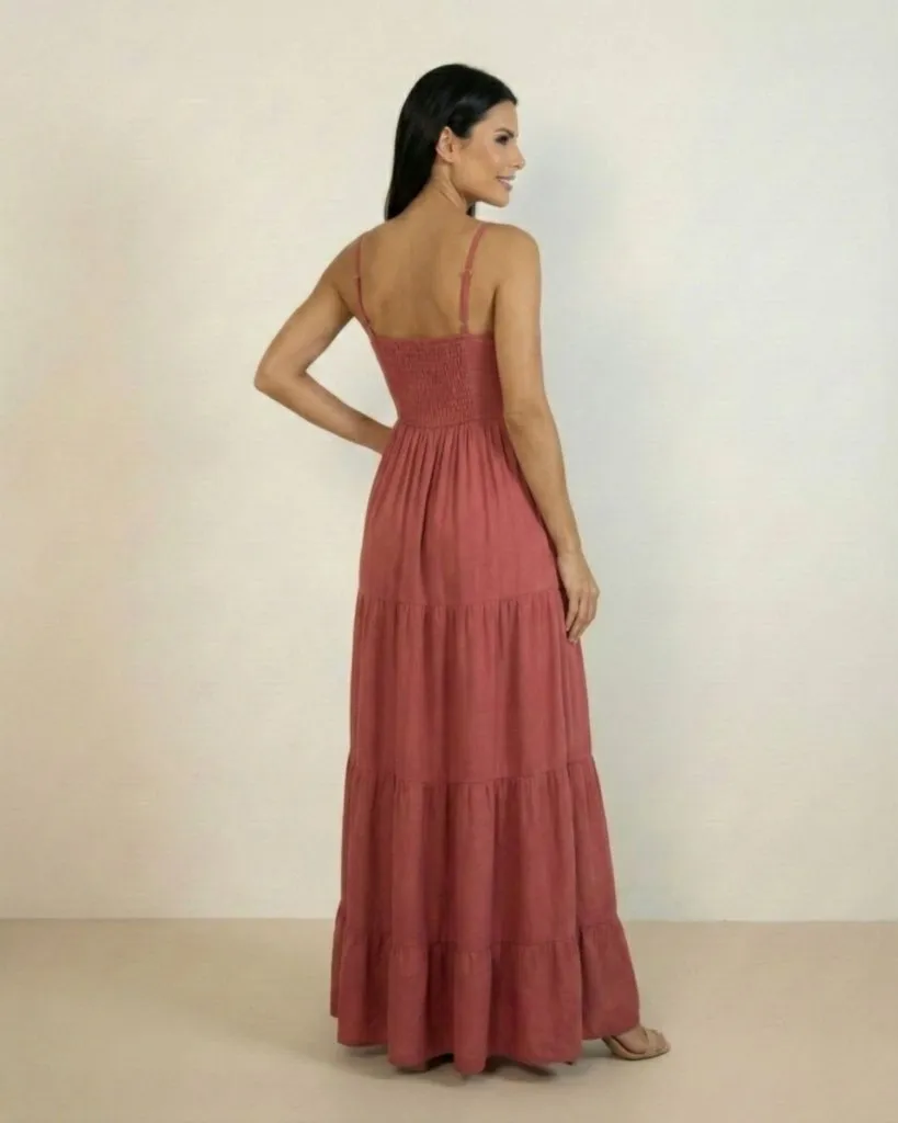 Vestido Miriam - Rosê