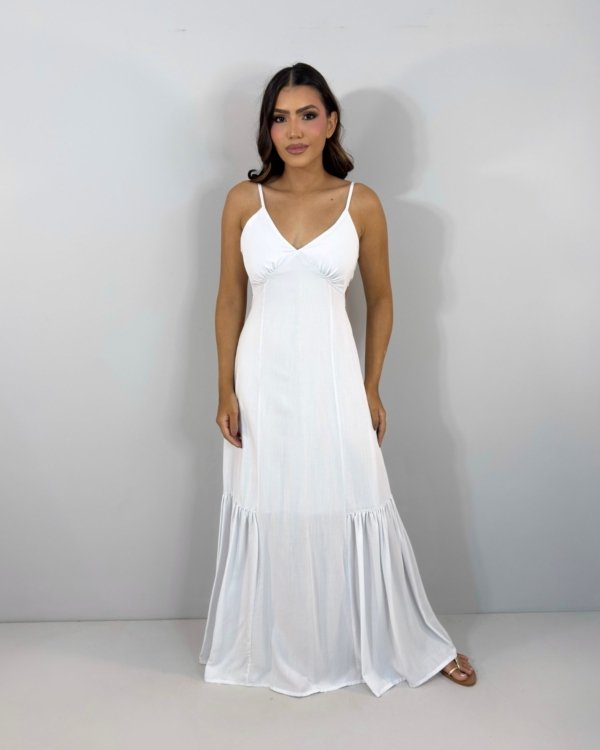 Vestido Poliana - Branco