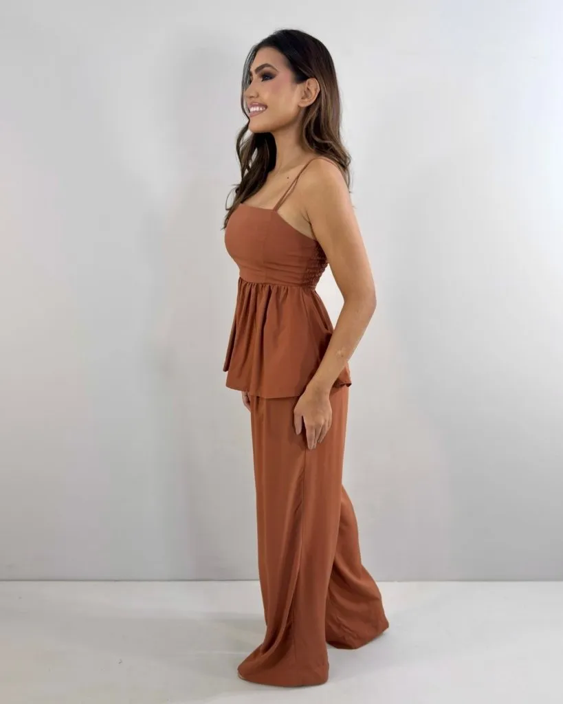 Conjunto Zendaya - Caramelo