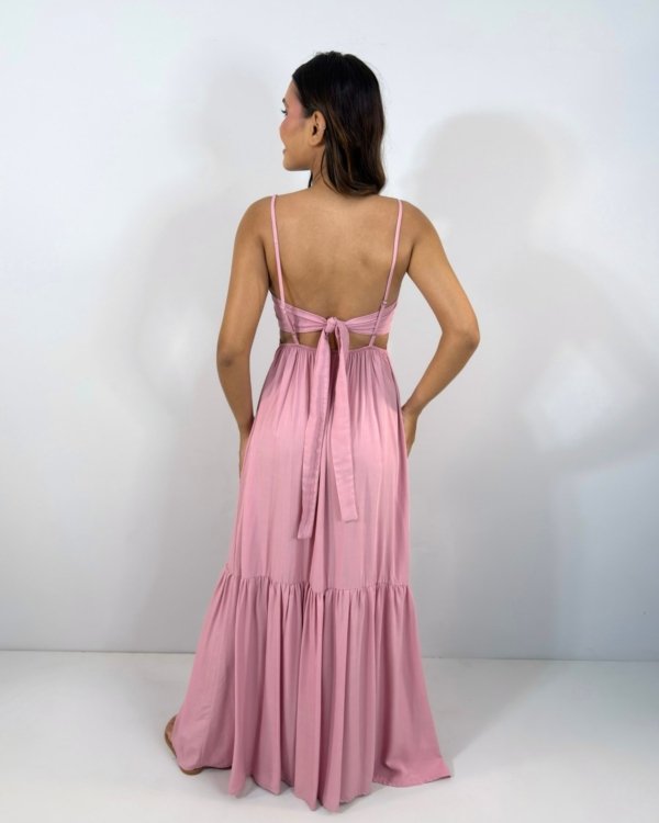 Vestido Poliana - Rosa Chá