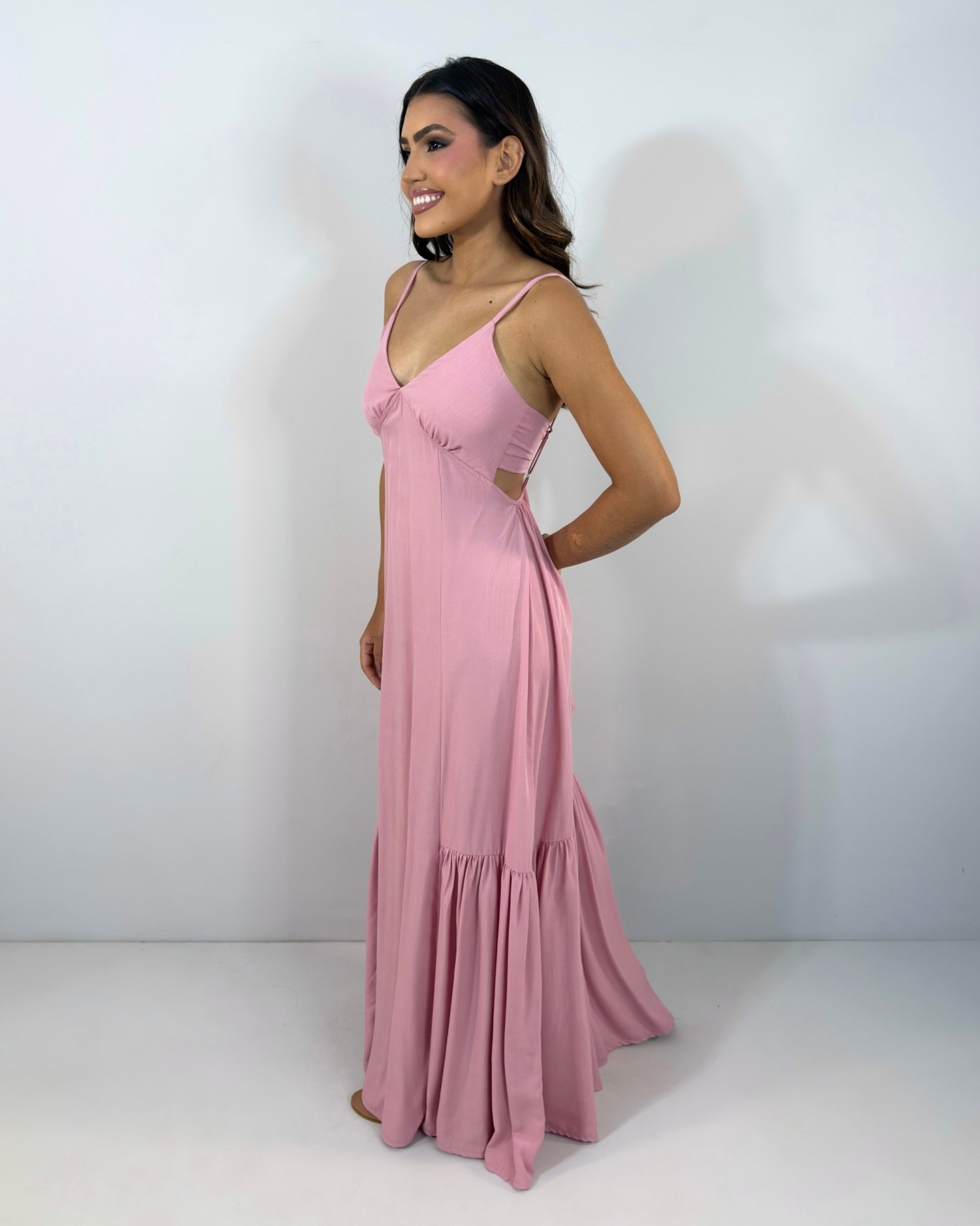 Vestido Poliana - Rosa Chá - Image 4