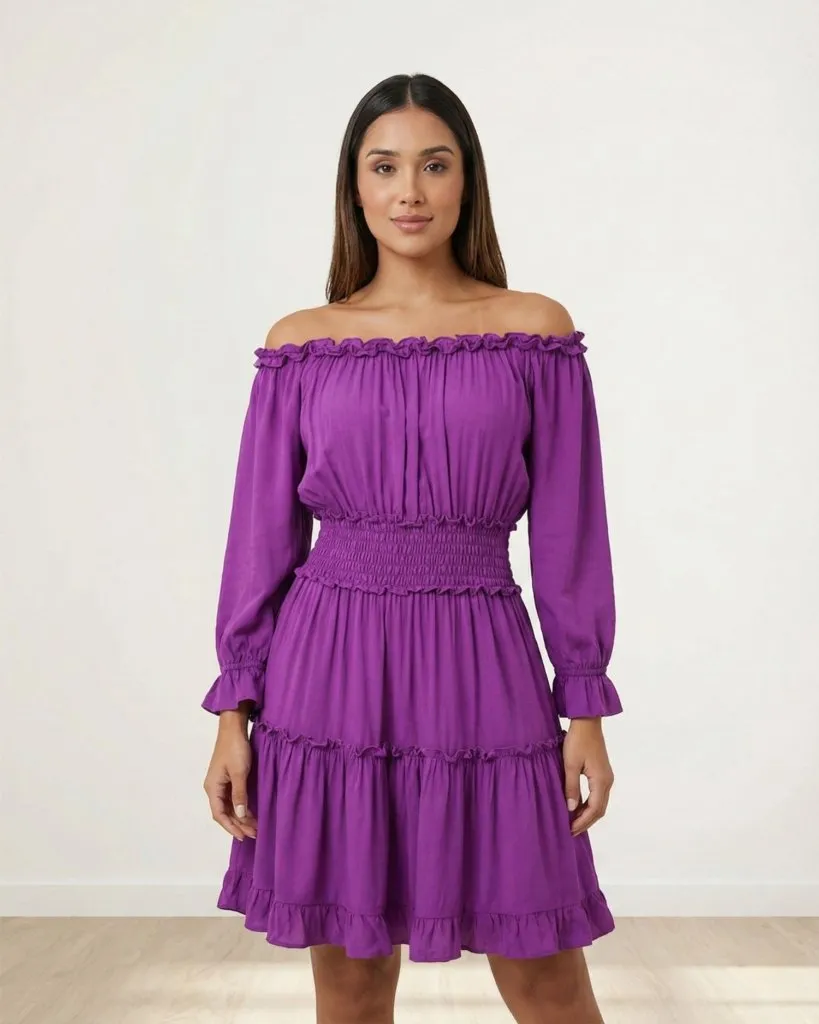 Vestido Jordana - Violeta