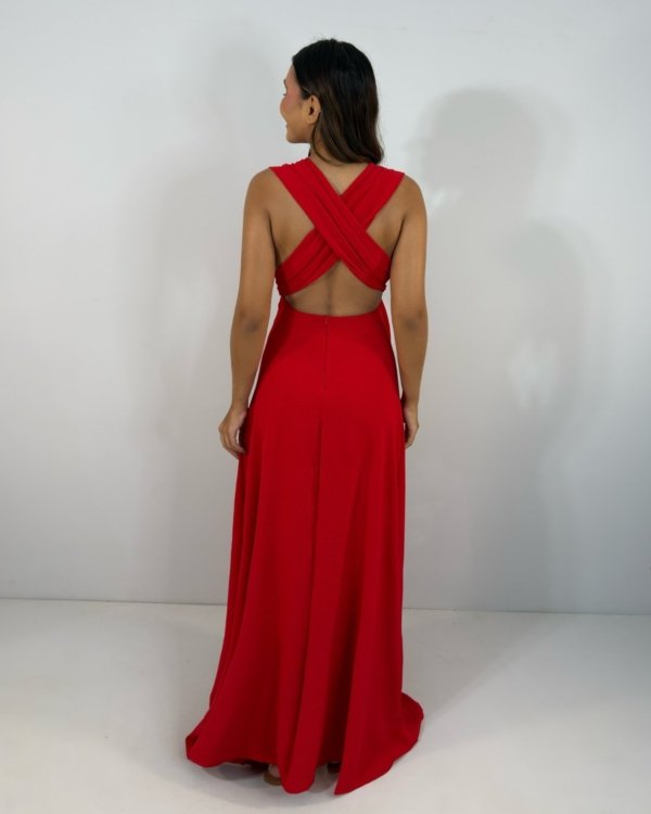 Vestido Multiformas Zoe - Vermelho