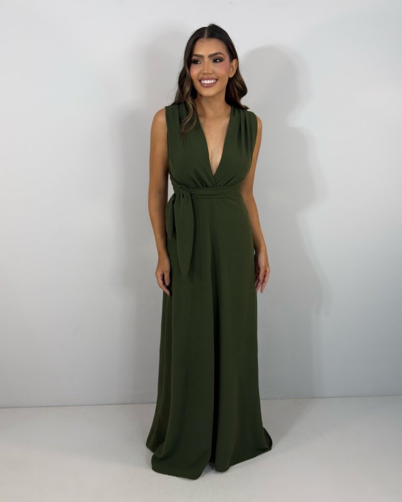 Vestido Multiformas Zoe - Verde Militar