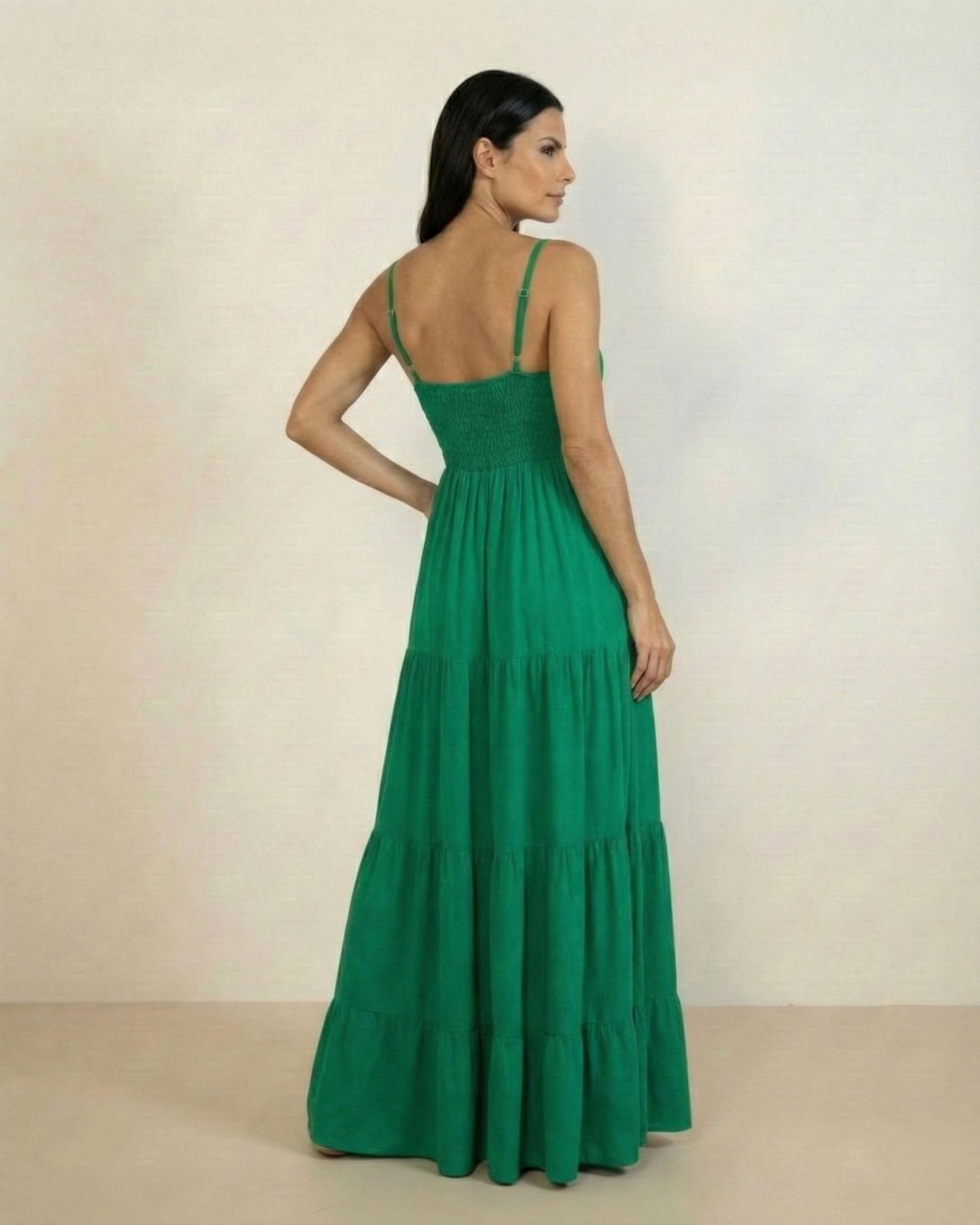 Vestido Miriam - Verde Bandeira - Image 3