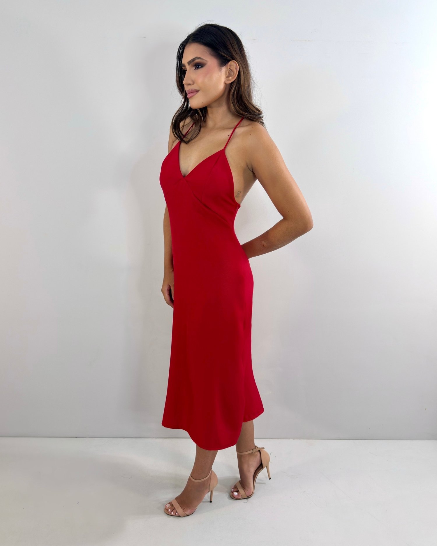 Vestido Ayra - Vermelho - Image 4