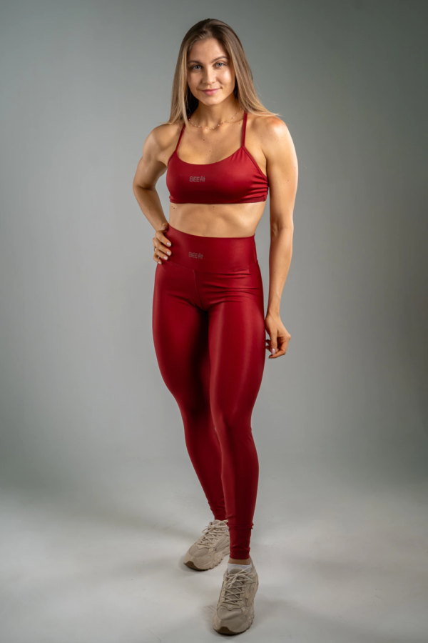 Calça Flow Basic Scarlet