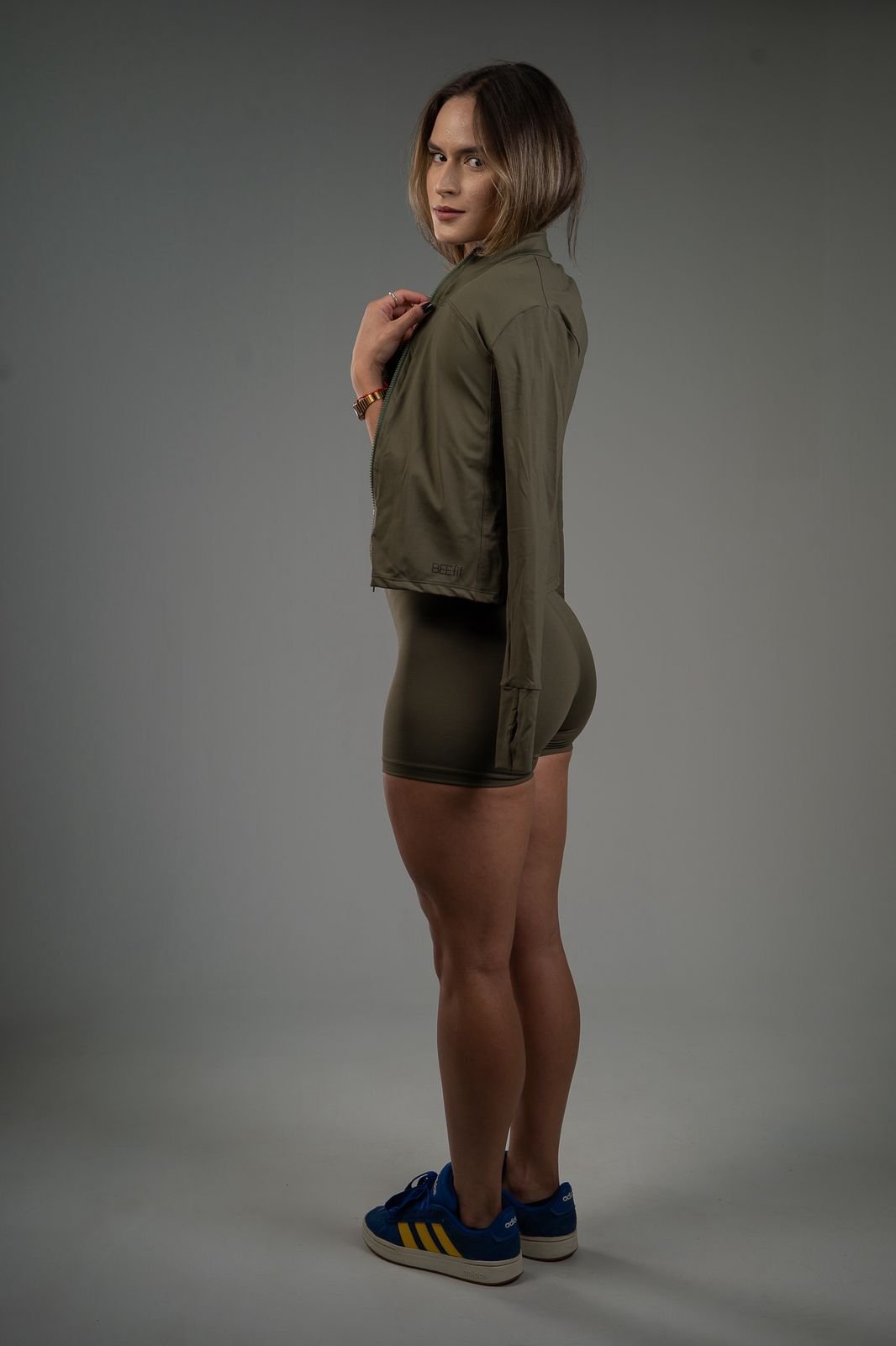 Jaqueta Fitness Verde - Image 3