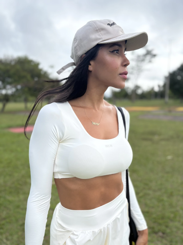 Cropped Manga Longa Botanic Organic