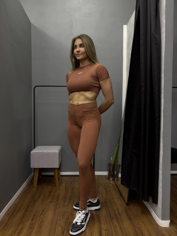 Cropped Manga Curta Cocoa