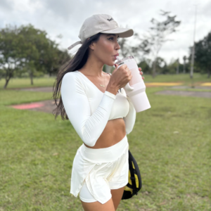 Cropped Manga Longa Botanic Folhagem - Image 2