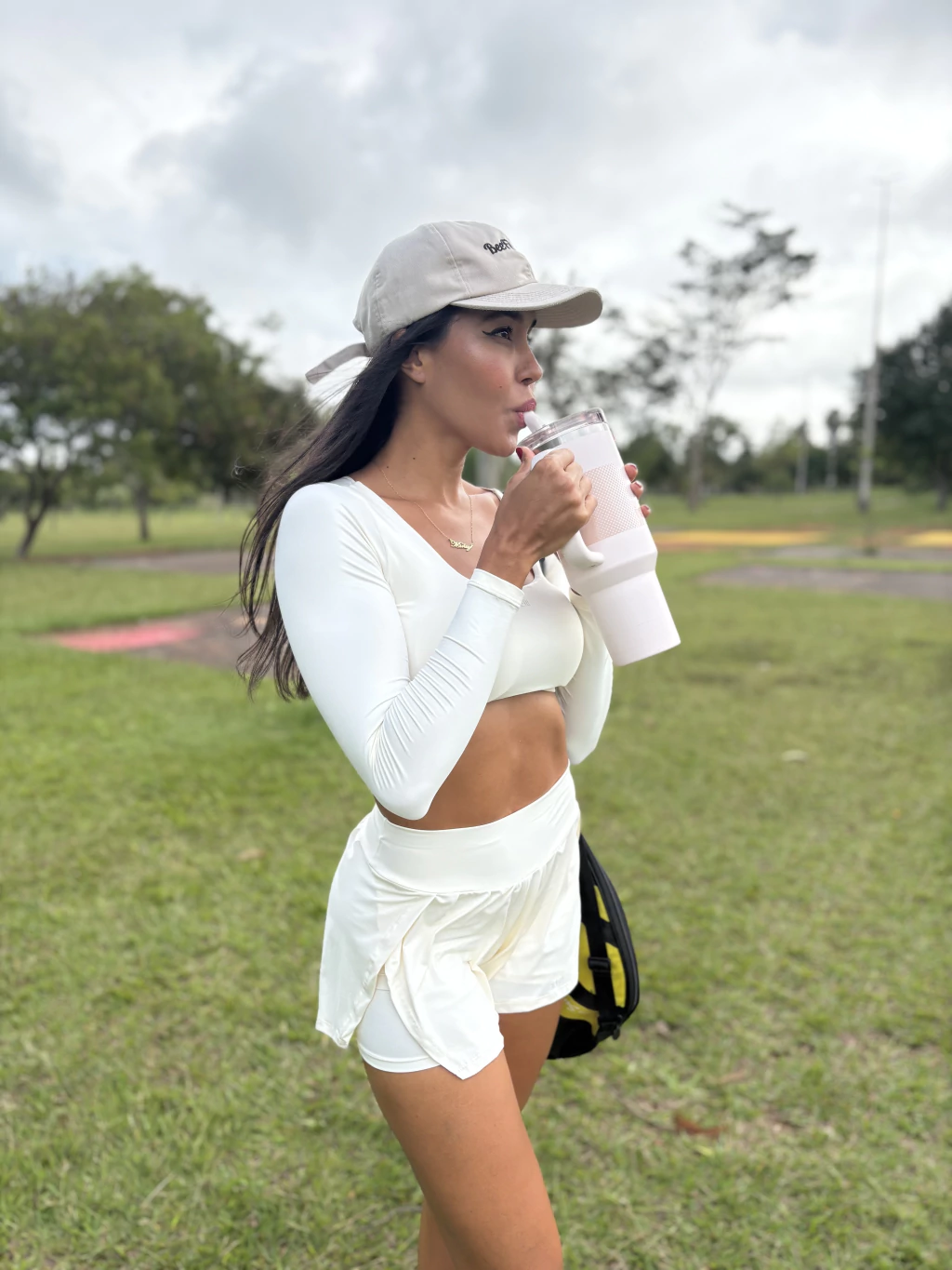 Cropped Manga Longa Botanic Folhagem - Image 2