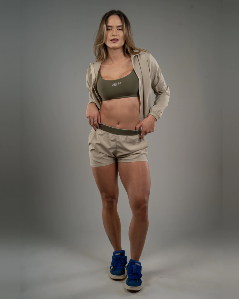Short Urban Creme Militar