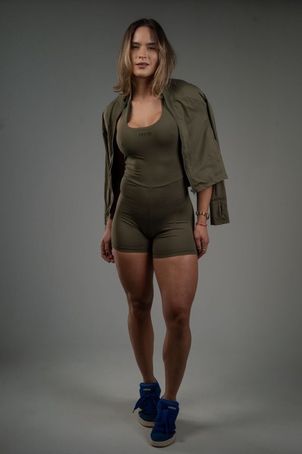 Jaqueta Fitness Verde