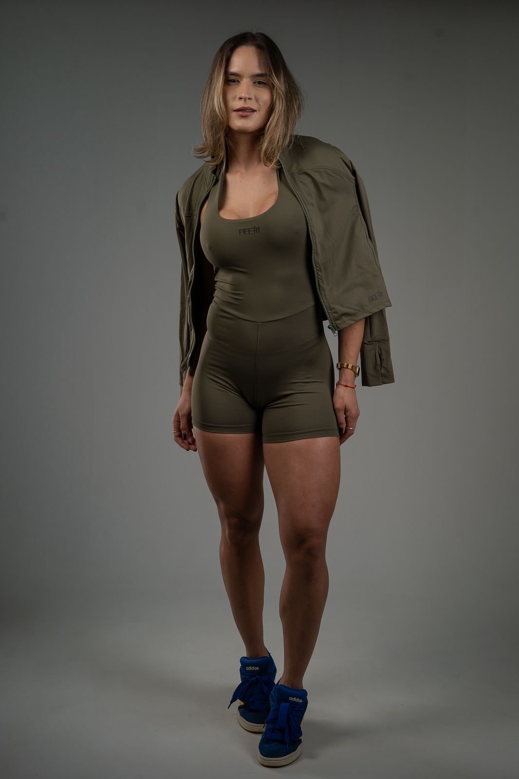 Jaqueta Fitness Verde - Image 2